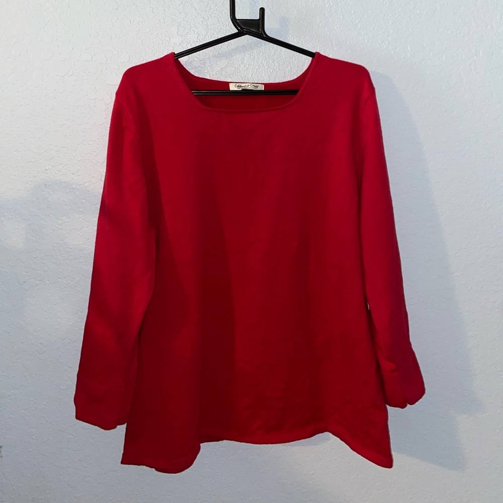 Coldwater Creek 2X red top